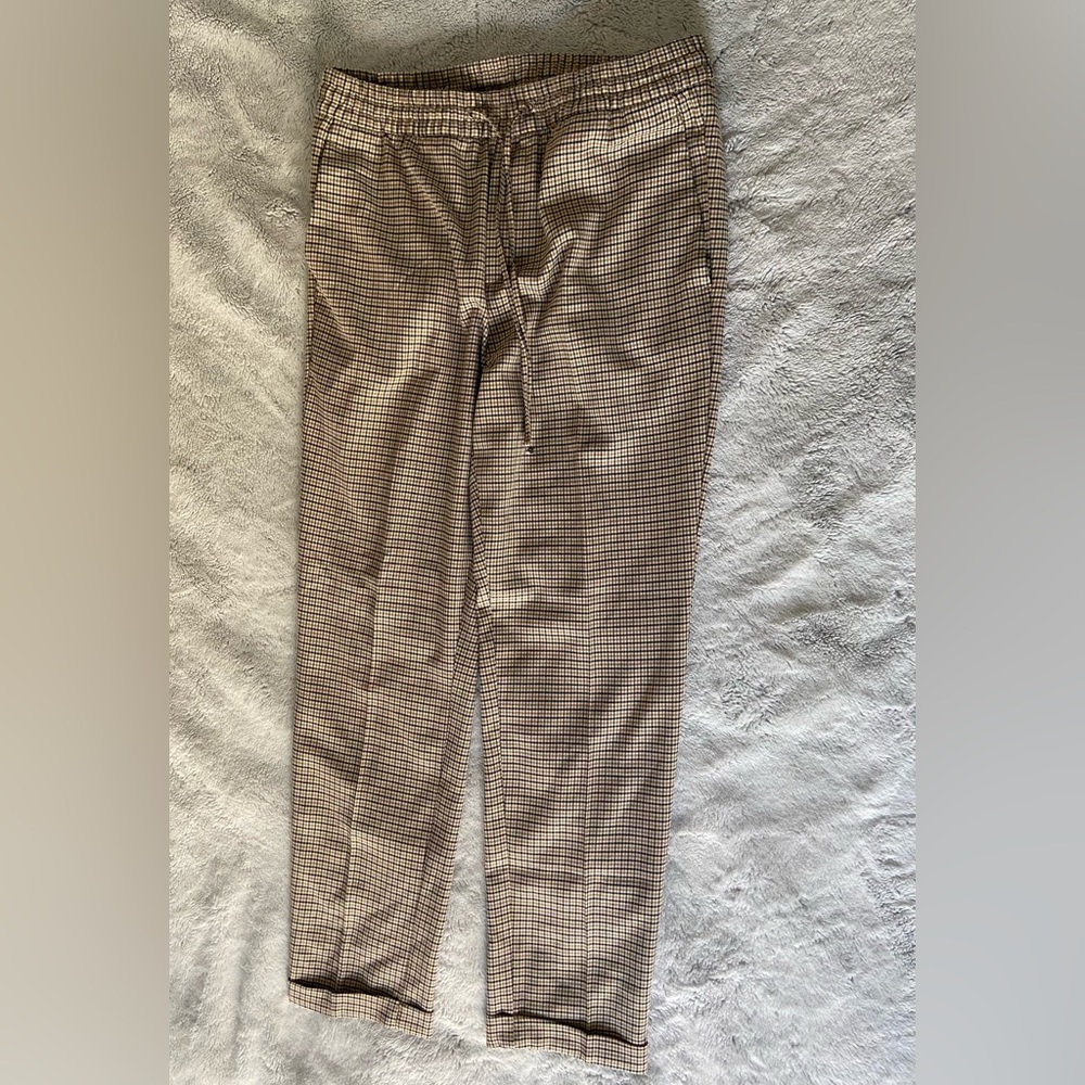 Mens Drawstring Dress Pants